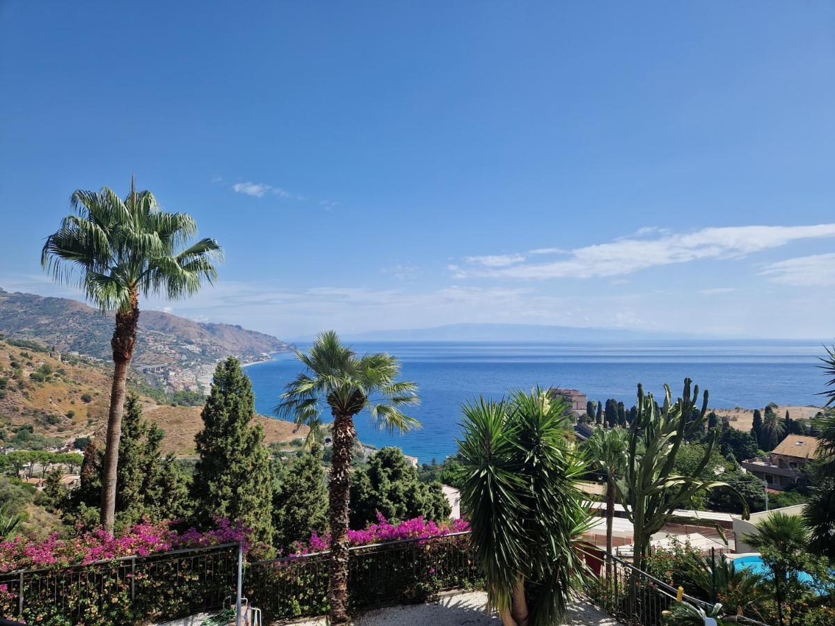 Taormina Bella Vista Apartment In Center With Pool By Taormina Holidays Eksteriør bilde